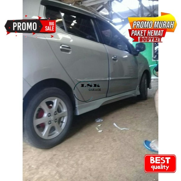bodykit samping agya trd Side Skirt