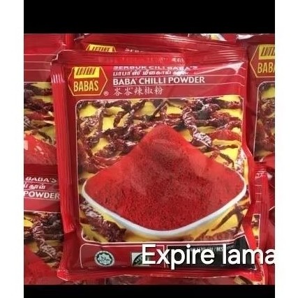 Babas chilli Powder 250 gram/ Babas bumbu cabe malasiya / babas cili import - BwerkahShop88