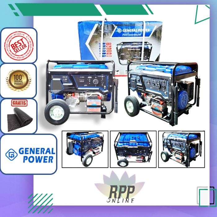 GENERAL Genset ET 5000 CE Power Generator 3000 Watt / Generator ET 5000 CE 3.000Watt ORIGINAL