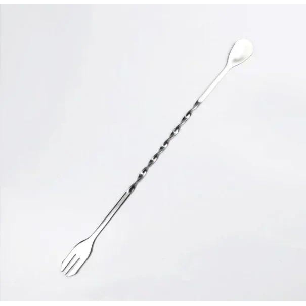 Stainless Steel Cocktail Muddler Set  and Mixing Spoon Home Professional Bar Tool Set  bar accessori