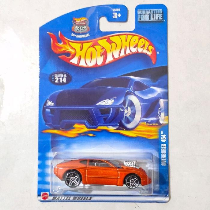 Hotwheels Hot Wheels Overbored 454 orange 2003 blue card
