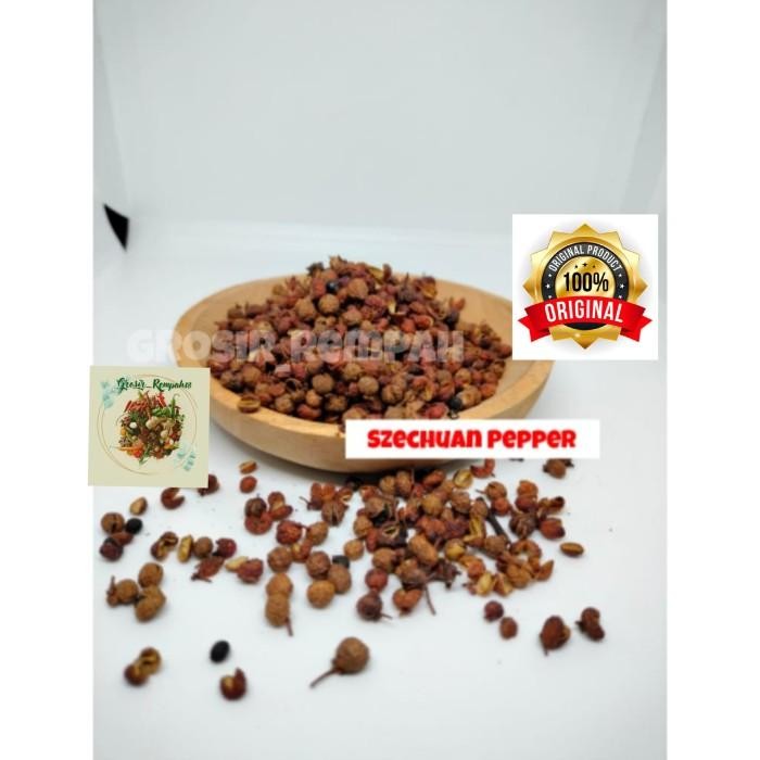 [  OLVERA  ]  Sichuan Pepper / Szechuan Pepper / Hua Jio / Lada Sichuan 250gram