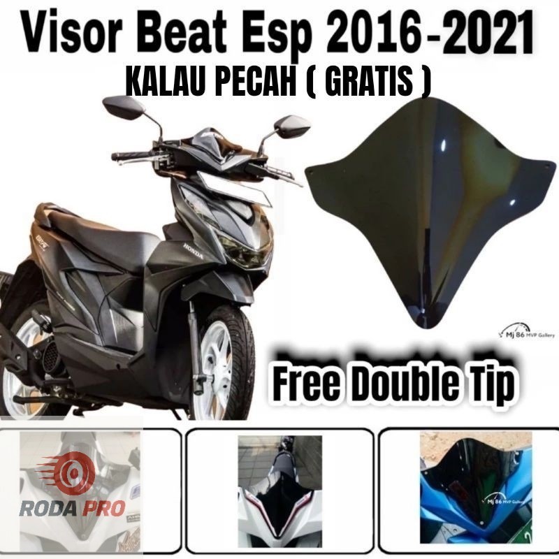 VISOR MOTOR HONDA BEAT FI ESP OLD POP 2016 - 2021