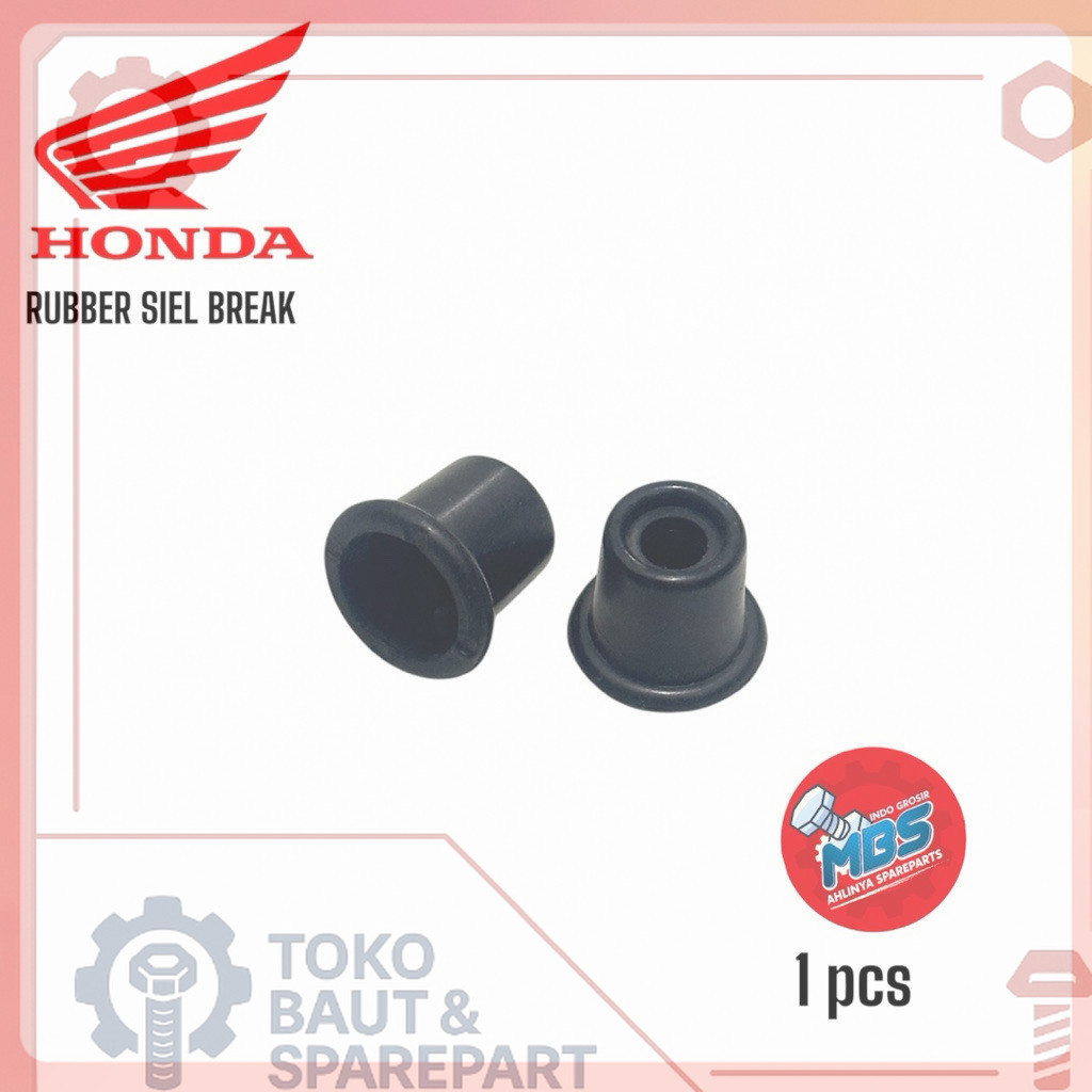 BB Karet Seal Master Rem ori Kit Depan Honda Beat Vario125 Supra X125 Old Universal Original