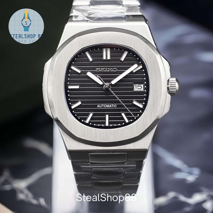 Seiko Nautilus Black Sapphire Automatic NH35