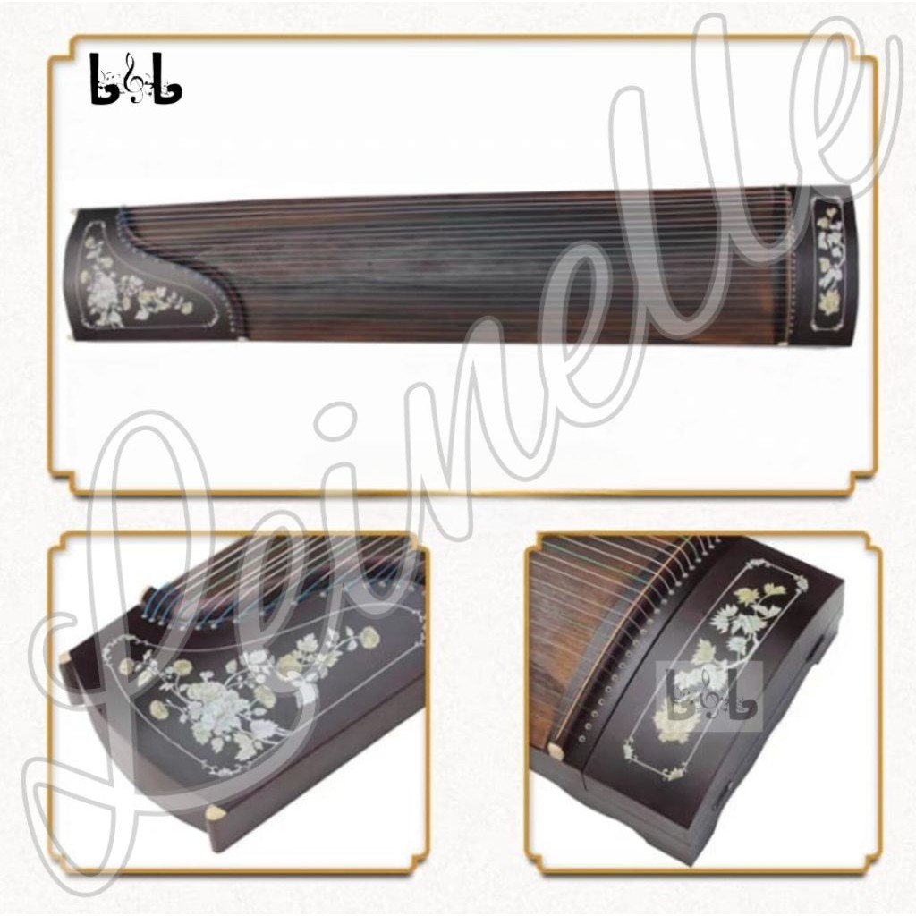 163cm Traditional Chinese GuZheng kecapi China bonus kaki dan softcase alat musik petik Tiongkok
