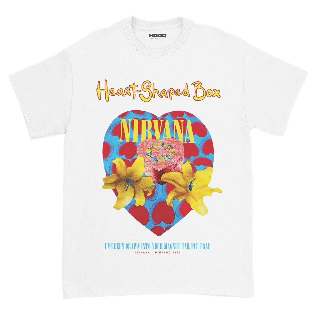 Kaos Band Nirvana - Heart Shapped Box