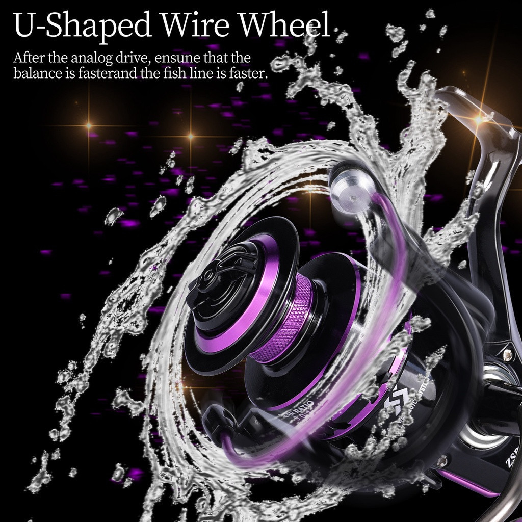 PROMO TERBARU DAIWA FISHING REEL HP500-7000 Series Reel Pancing/Reel Pancing Tarikan Full Besi Murah