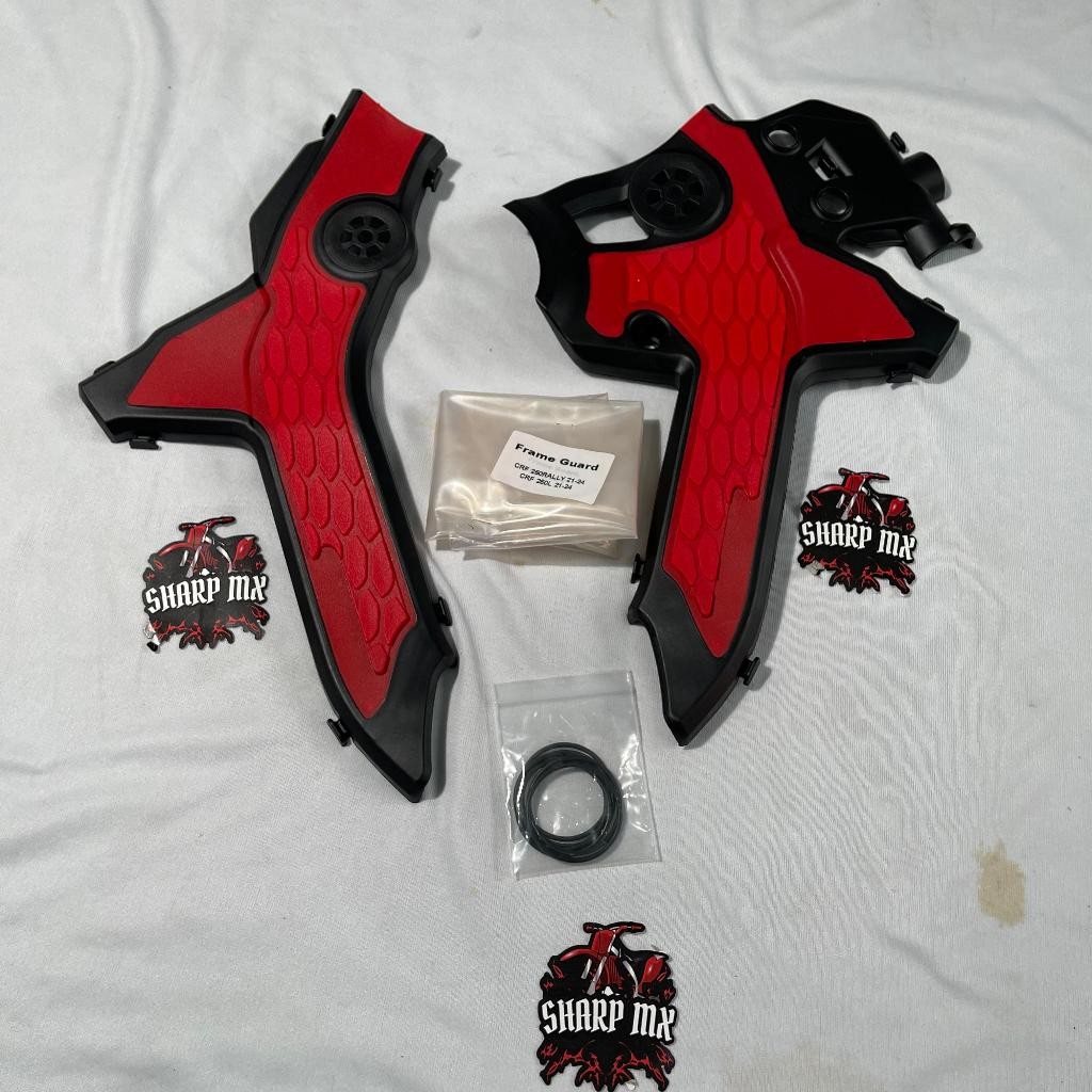 Frame Guard Pelindung Cover Rangka CRF250Rally CRF250L 2021-2024 ORIGINAL