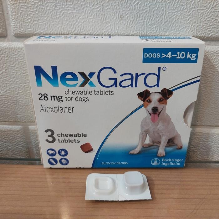 [ GONDORUCI ]NEXGARD 4-10KG / OBAT KUTU ANJING