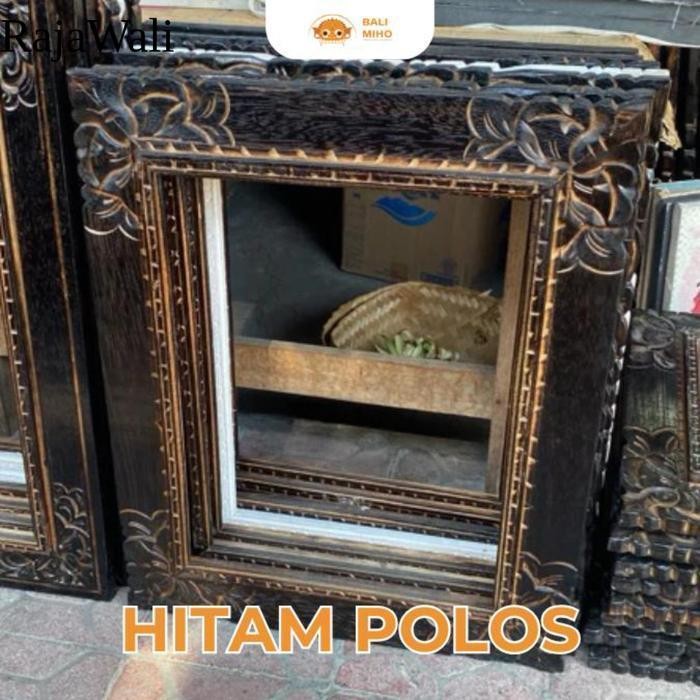 Bingkai Frame Ukir 12 R 30 x 40 cm - Bingkai ukir Kayu  - Frame Ukir 12 R - Bingkai Foto Bali - Bing