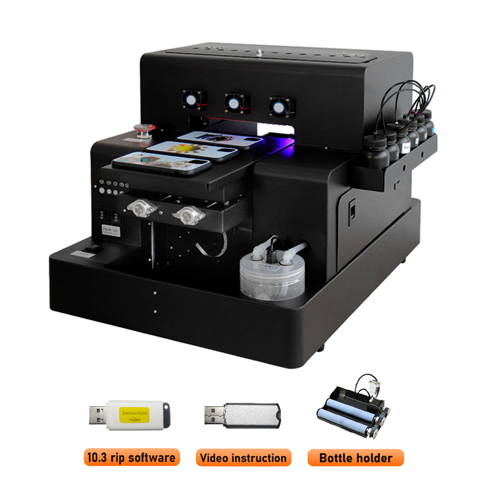 UV DTF Impresora Printer A3/A4 L805 UV Flatbed Printer UV DTF Sticker Printer For Bottle Print Acryl