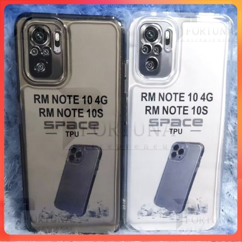 GROSIR COD casing Case CASE CLEAR TRANSPARAN TPU 3D SILIKON XIAOMI REDMI NOTE 10-4G/NOT 10S SOFTCASE