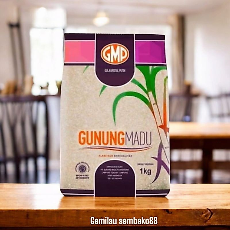 GULA PASIR GMP 1 KG / GULA HALUS / GULA PUTIH / GULA