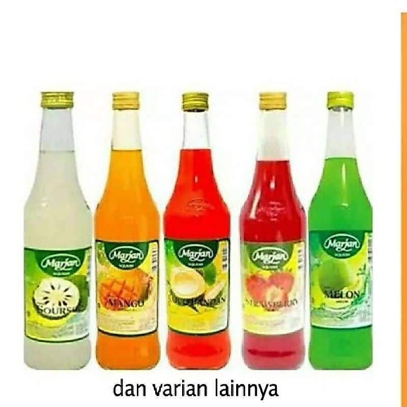 Marjan Squash syrup sirup sirop 500ml 500 ml all varian