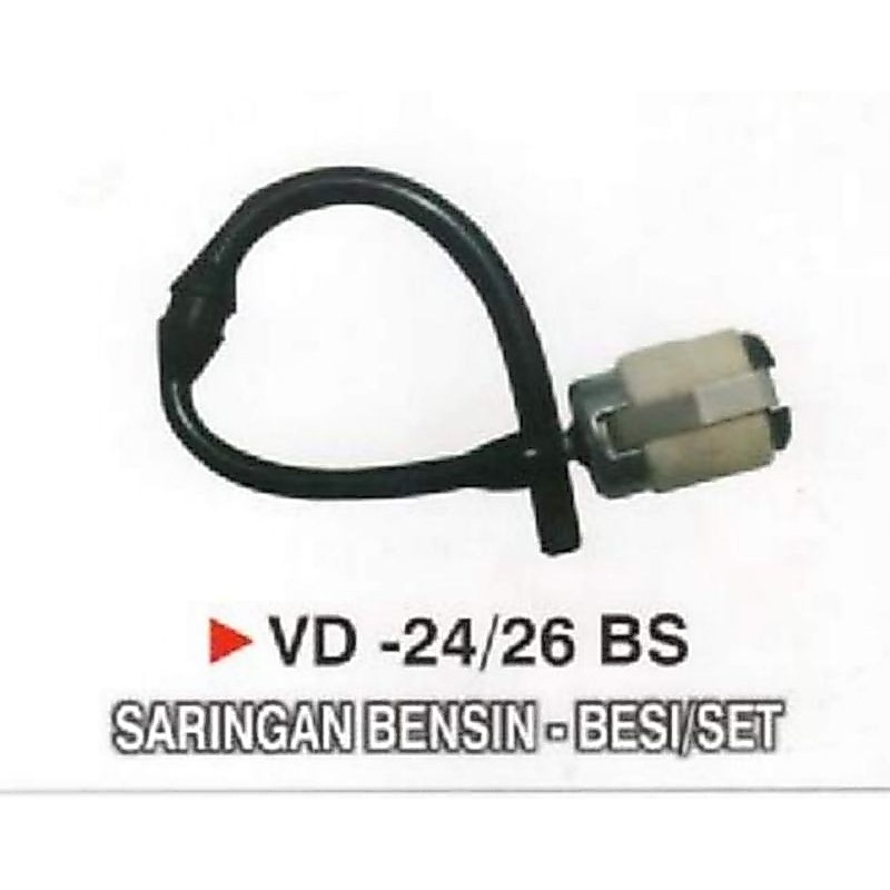 Filter Bensin Model Besi Kapas + Selang Bensin Senso Mini 5200 5800 Vtech