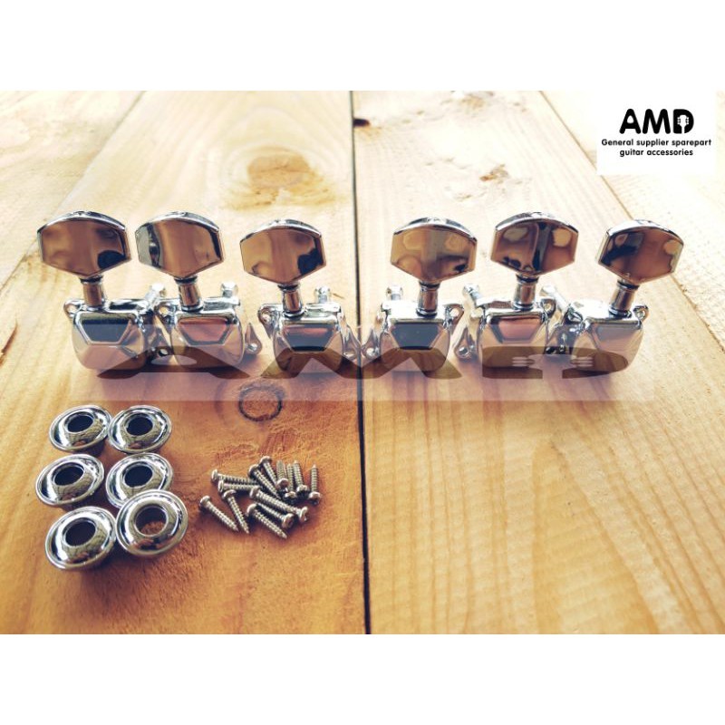 head machine atau tuning peg dryer gitar akustik elektrik model yamaha f310 original     Berkualitas