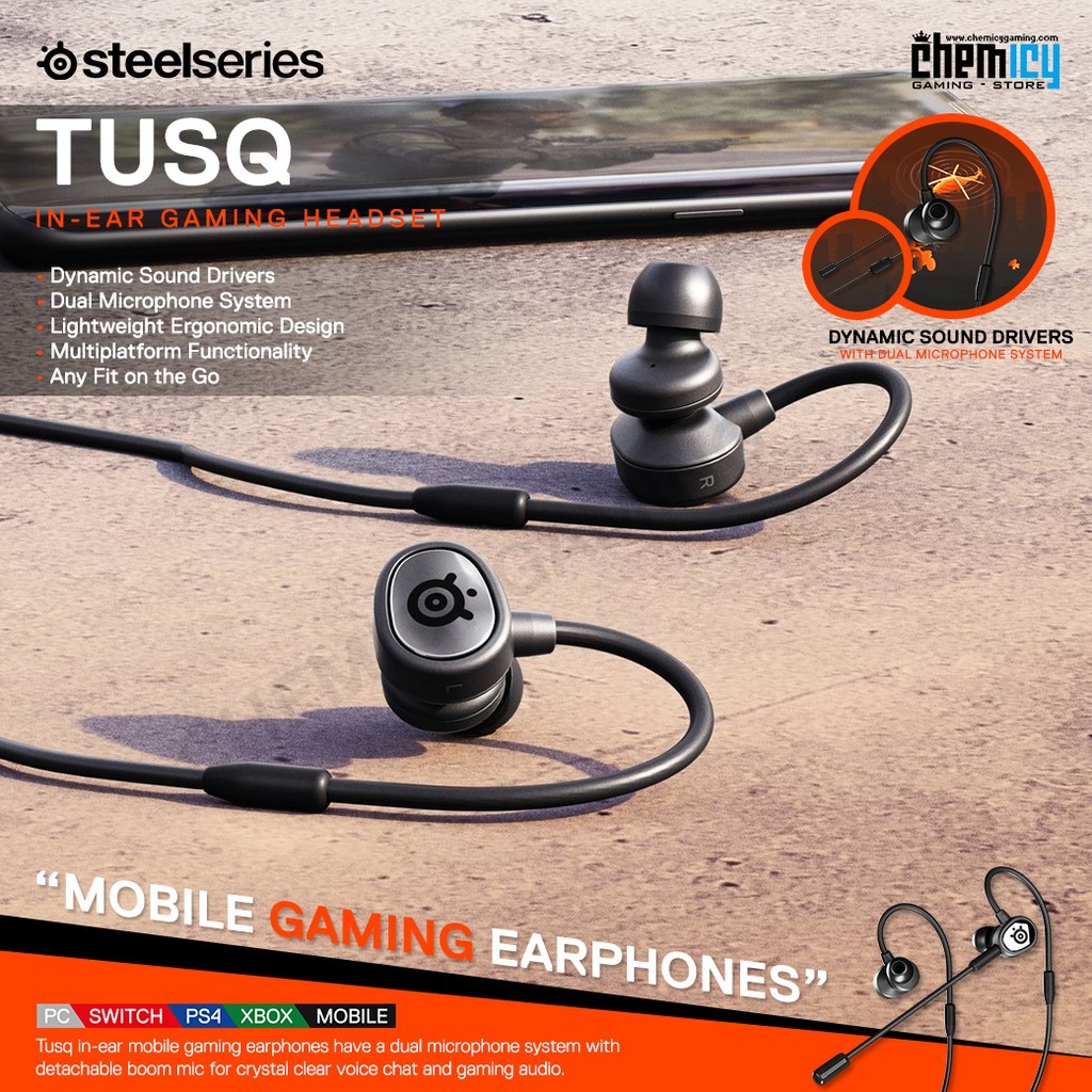 Steelseries Tusq In-ear Mobile Gaming Headset