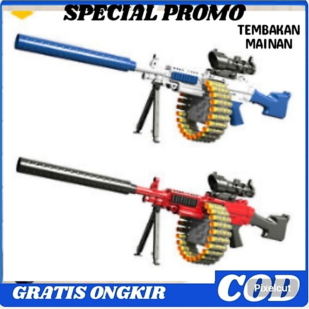 TOY GUN M416 ASSULT Tembakan Mainan Soft Bullet series Mainan Outdoor/mainan tembakan busa/ pistol t