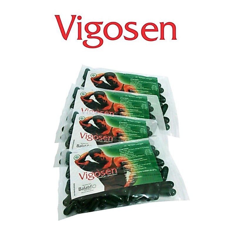 Balatif Vigosen Hijau @1sak - 100 tab