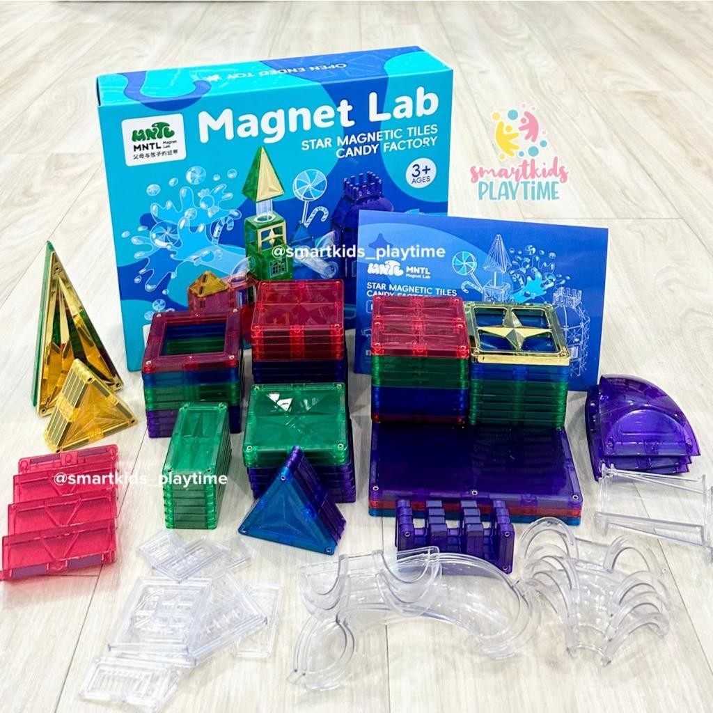 MNTL 01Pcs Star Magntic Tiles Candy Factory