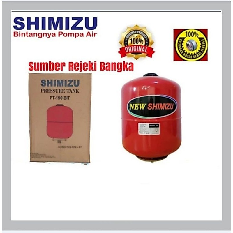 PRESSURE TANK / TABUNG / TANGKI 19 LITER PT-190 BIT SHIMIZU PC-260/PC-268/PC-375/PC-503