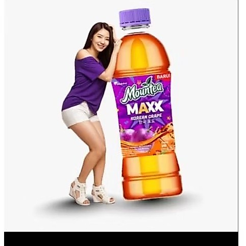PROMO NEW Mountea Maxx Korean Grape Botol isi 340ml | Mountea Korean Grape| Mountea Botol| Mountea K
