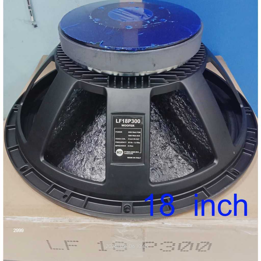 KOMPONEN SPEAKER RCF LF P300 / LFP300 (  INCH ) GRADE A