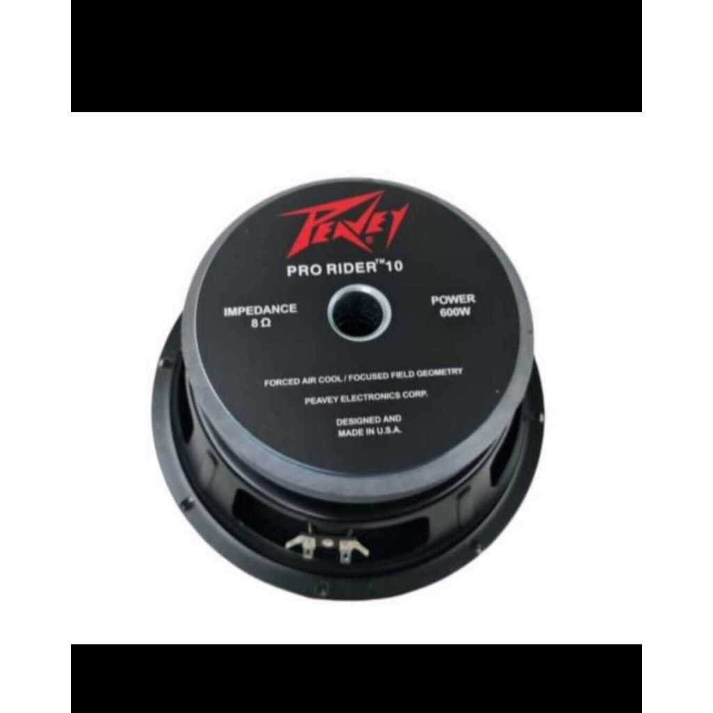 Komponen Speaker 10 inch PEAVEY pro rider 600 Watt