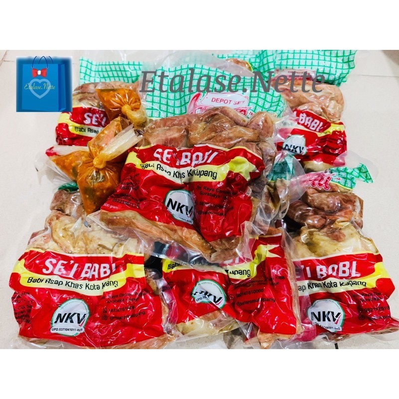 [TERLARIS] [TERMURAH] Balikpapan sei babi kupang babi asap kupang Babi Tore aroma     Berkualitas