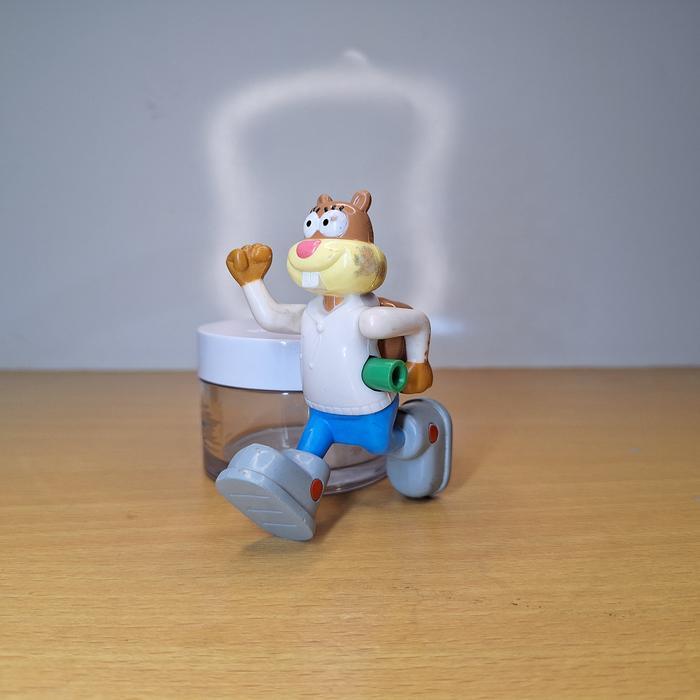 Figure Spongebob Squarepants - Sandy KFC, Chaki Kids Meal