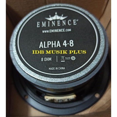 Speaker 4" Eminence Alpha4-8 Alpha 4-8 Component Original