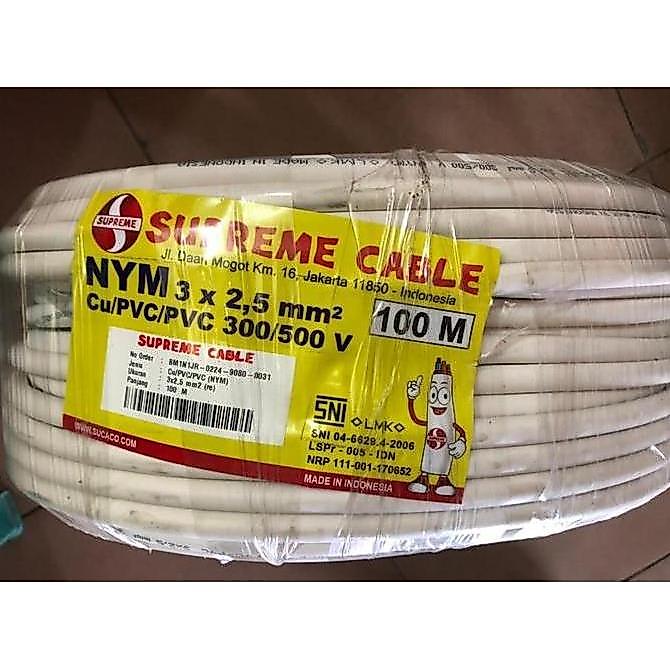 Kabel Tunggal NYM 3 x 2.5 mm / NYM 3x2.5 nym 3 x 2,5 Supreme
