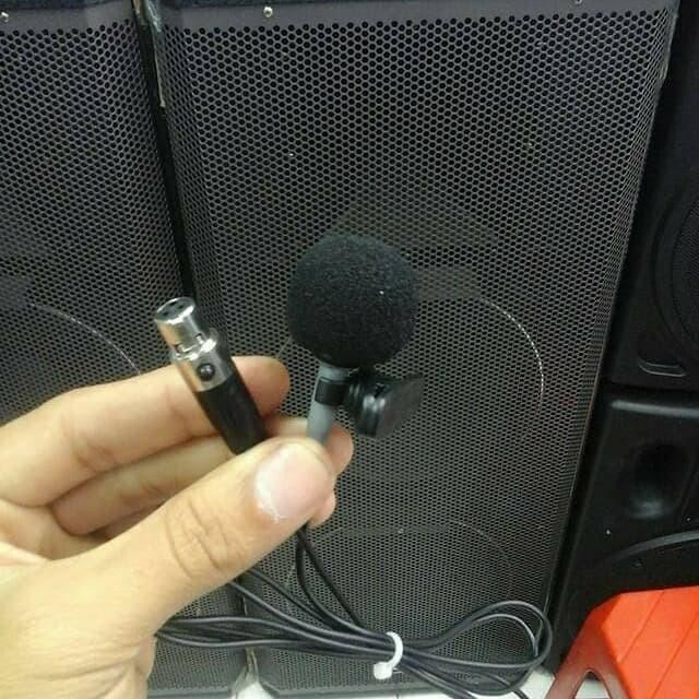 Mic Clip On Shure Mini XLR Female 3 Pin for Mic Wireless Transmitter