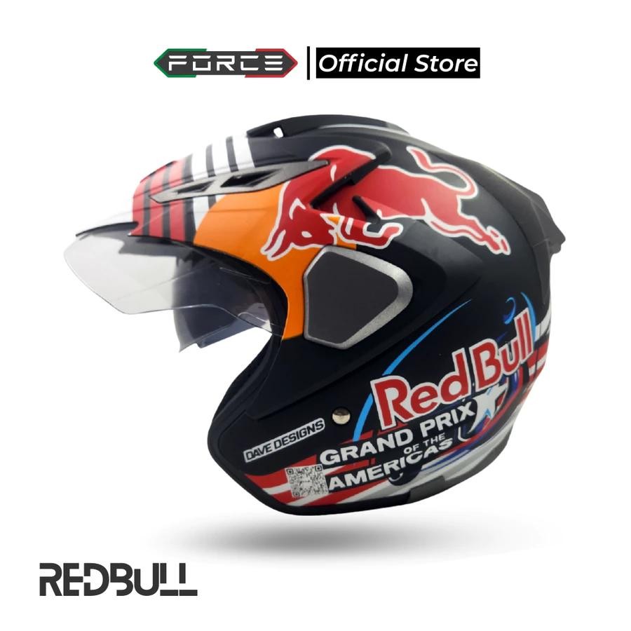 FORCE  Helm Half Face Retro 02 Indian Carbon