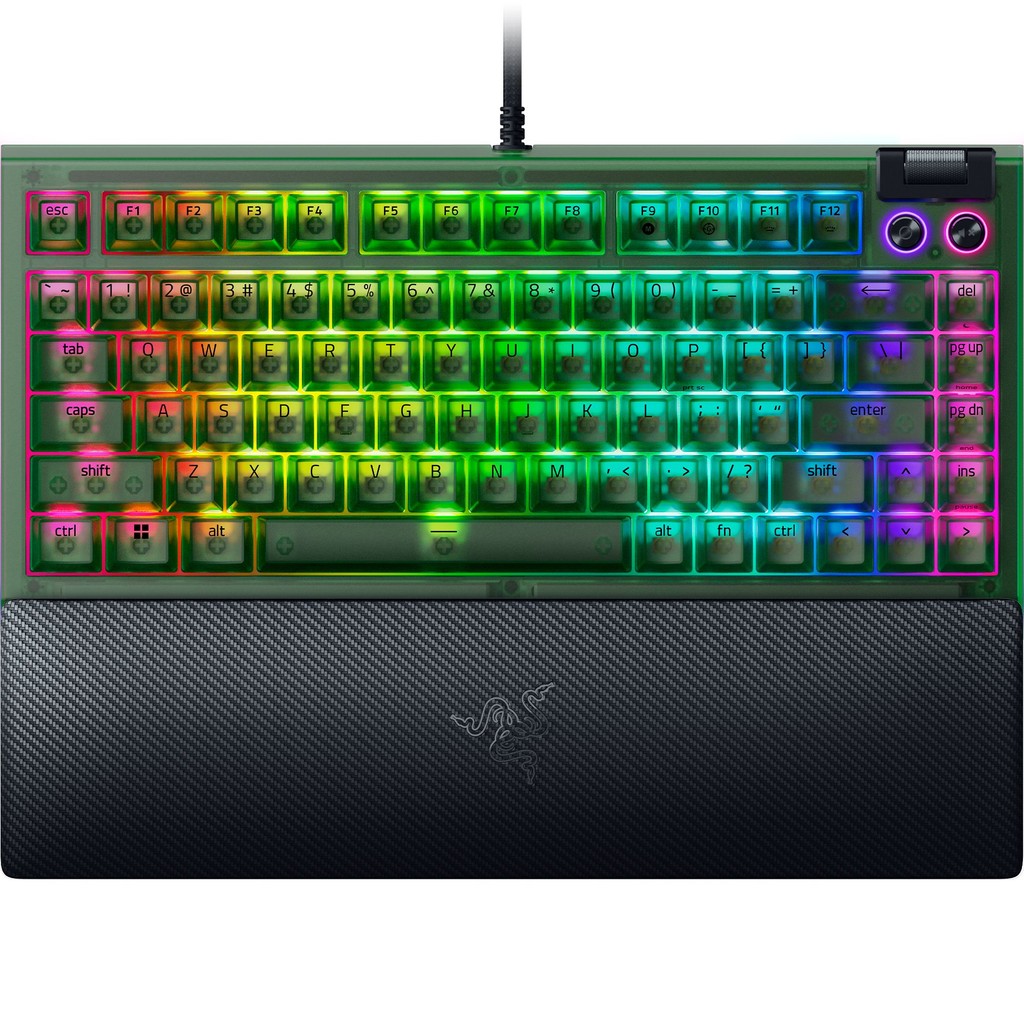 Razer BlackWidow V4 75% Hotswap Mechanical Gaming Keyboard - Tactile Switches, Razer Chroma RGB