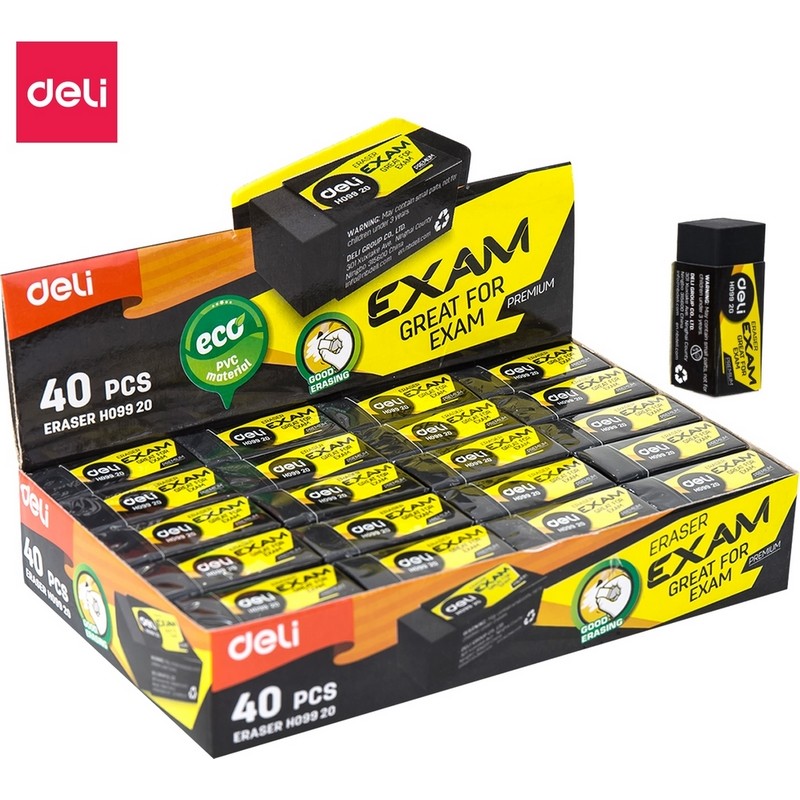 

Penghapus Merek Deli Black CH09920