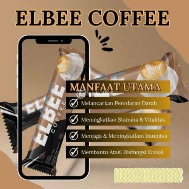

JAMIN MURAH !!!elbee coffee 1 box isi 10 sachet(BISA LANGSUNG ORDER)