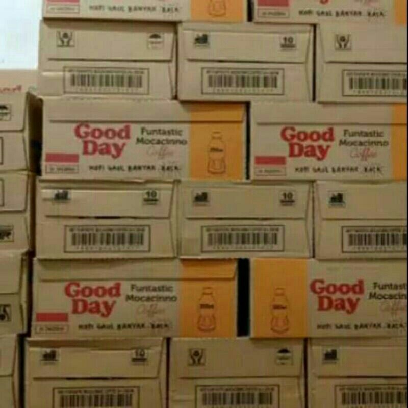 

JAMIN MURAH !!!Kopi Good Day Botol Kopi Siap Minum 1 Dus isi 24 Pcs Netto 250 mL(BISA LANGSUNG ORDER)