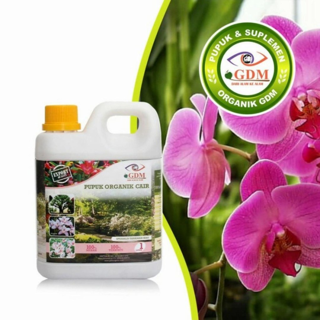 Pupuk cair Anggrek Organik GDM - 1 liter
