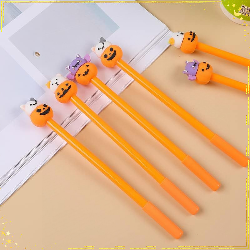 

36 Pcs Cartoon Creative Student Stationery Cute Pumpkin Pen School Gift Pen Writing Supplies
