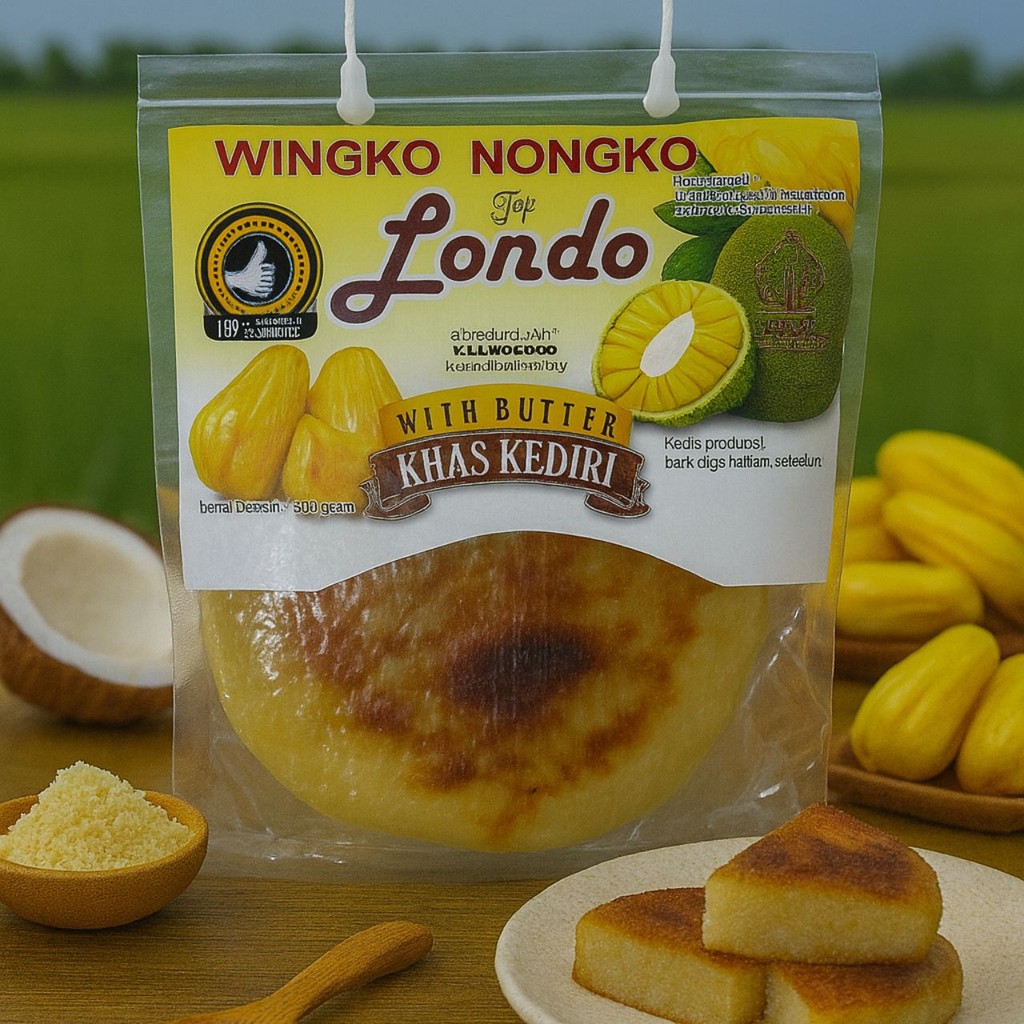 

Wingko Londo Khas Kediri Buah Nangka