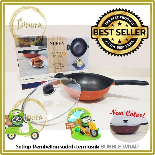 (BACA DESKRIPSI) Panci Wok NUPON NWP 132 Kompor Induksi / Kompor biasa