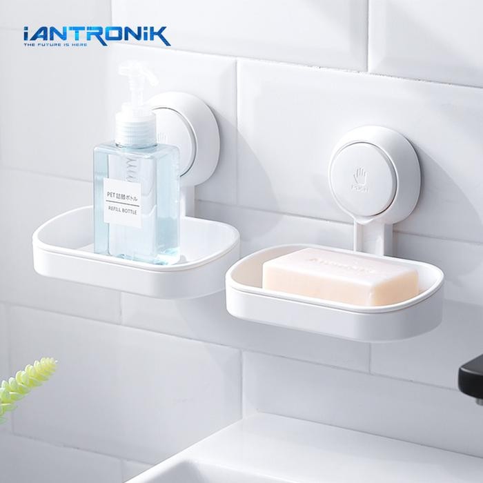 

KIYOTE Soap Holder Vacuum Suction Cup - Tatakan Tempat Sabun Tempel