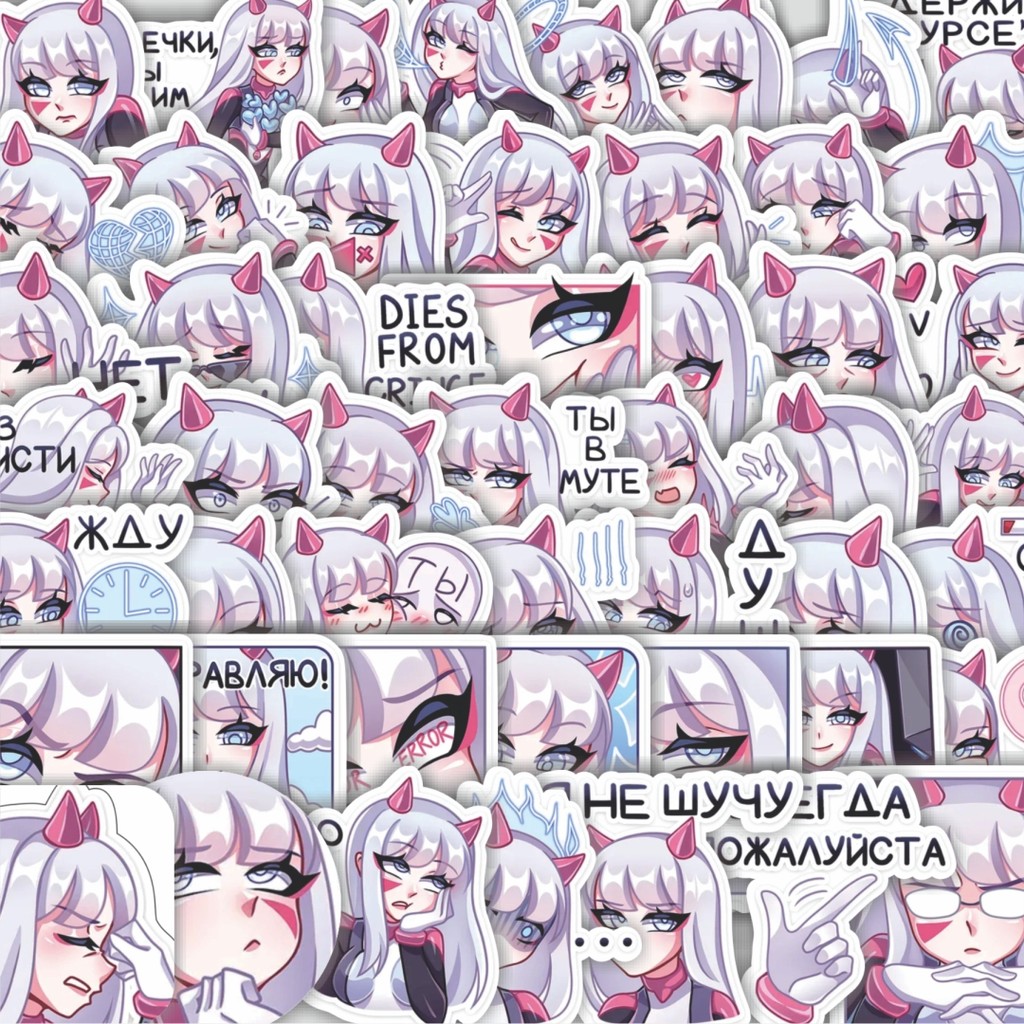 

Stiker Cutting Pack Stiker Funny Karakter Miss Reira Isi 100Pcs Series Aesthetic Lucu Keren Untuk Koper Bahan Vynil