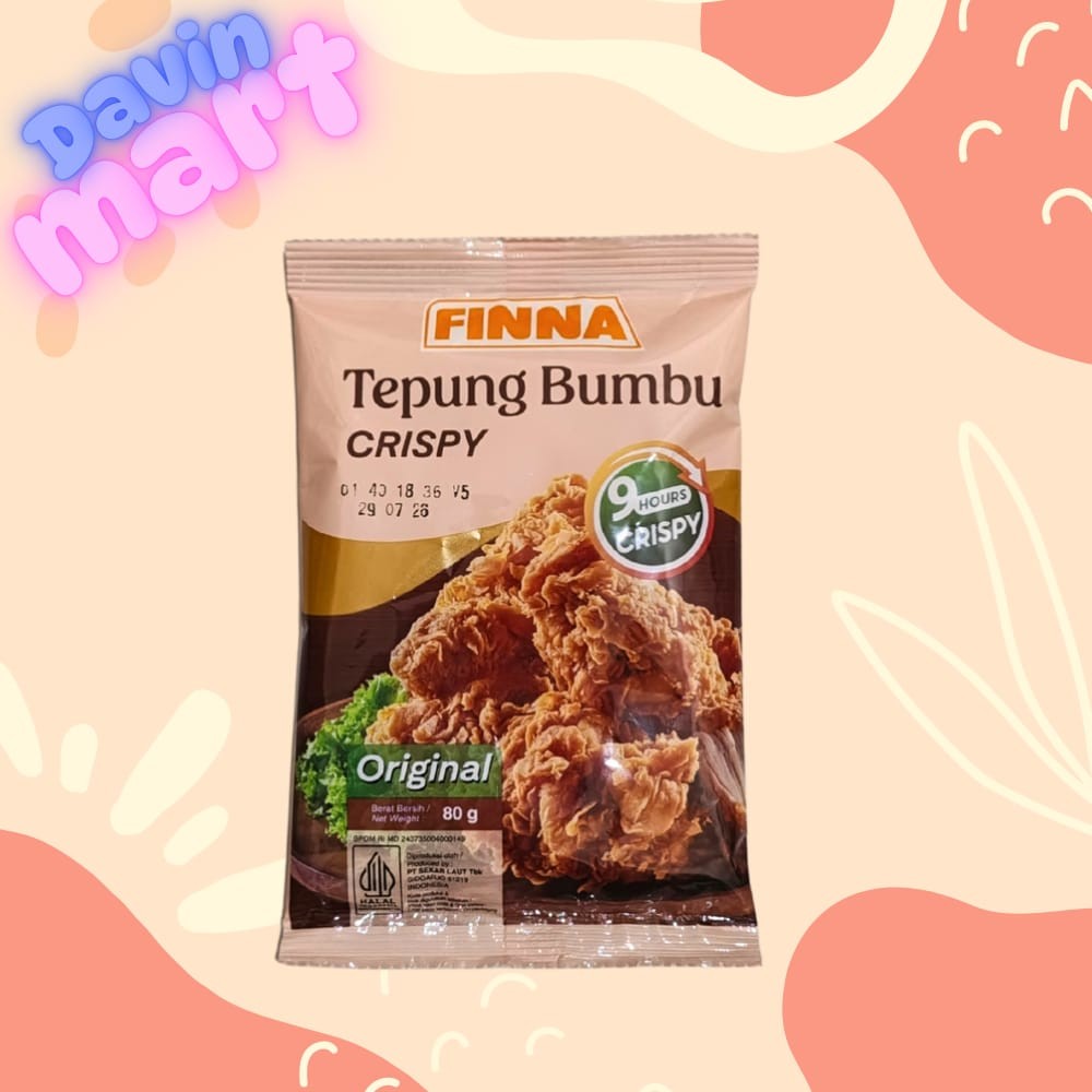

Tepung Bumbu Crispy FINNA 80gr