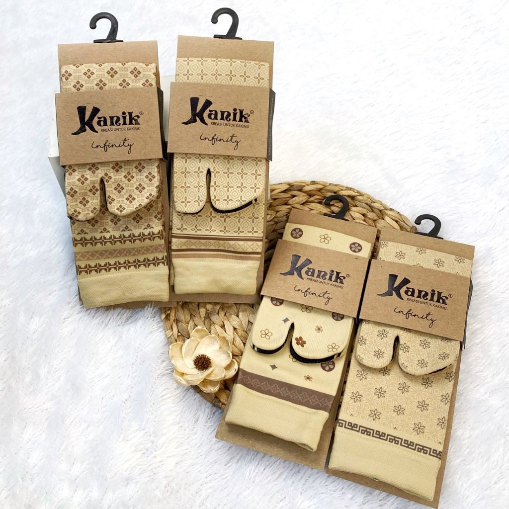 Kanik Kaos Kaki Wanita Motif Premium Printing All Size