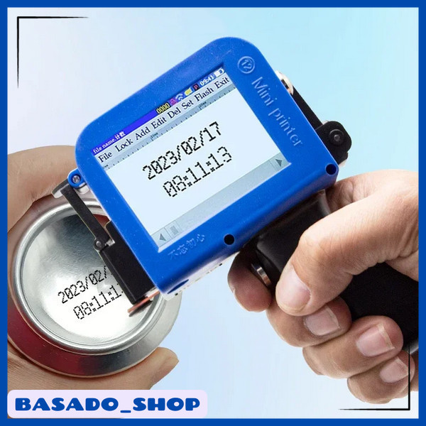 Mesin Printer Barcode Portable Handheld Inkjet Printer - KK127