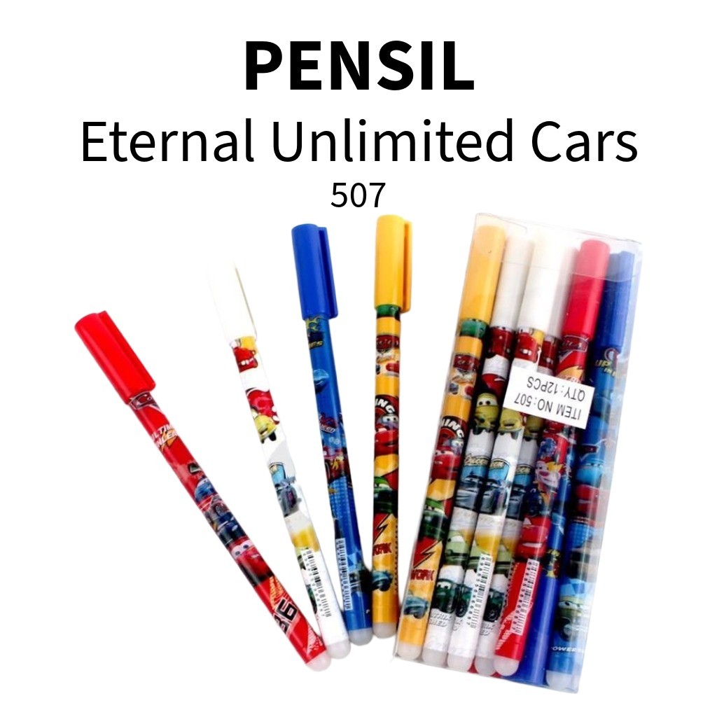 

❤️️1buah Pensil Eternal CARS 507 / Pensil Abadi Tanpa di Raut❤️️