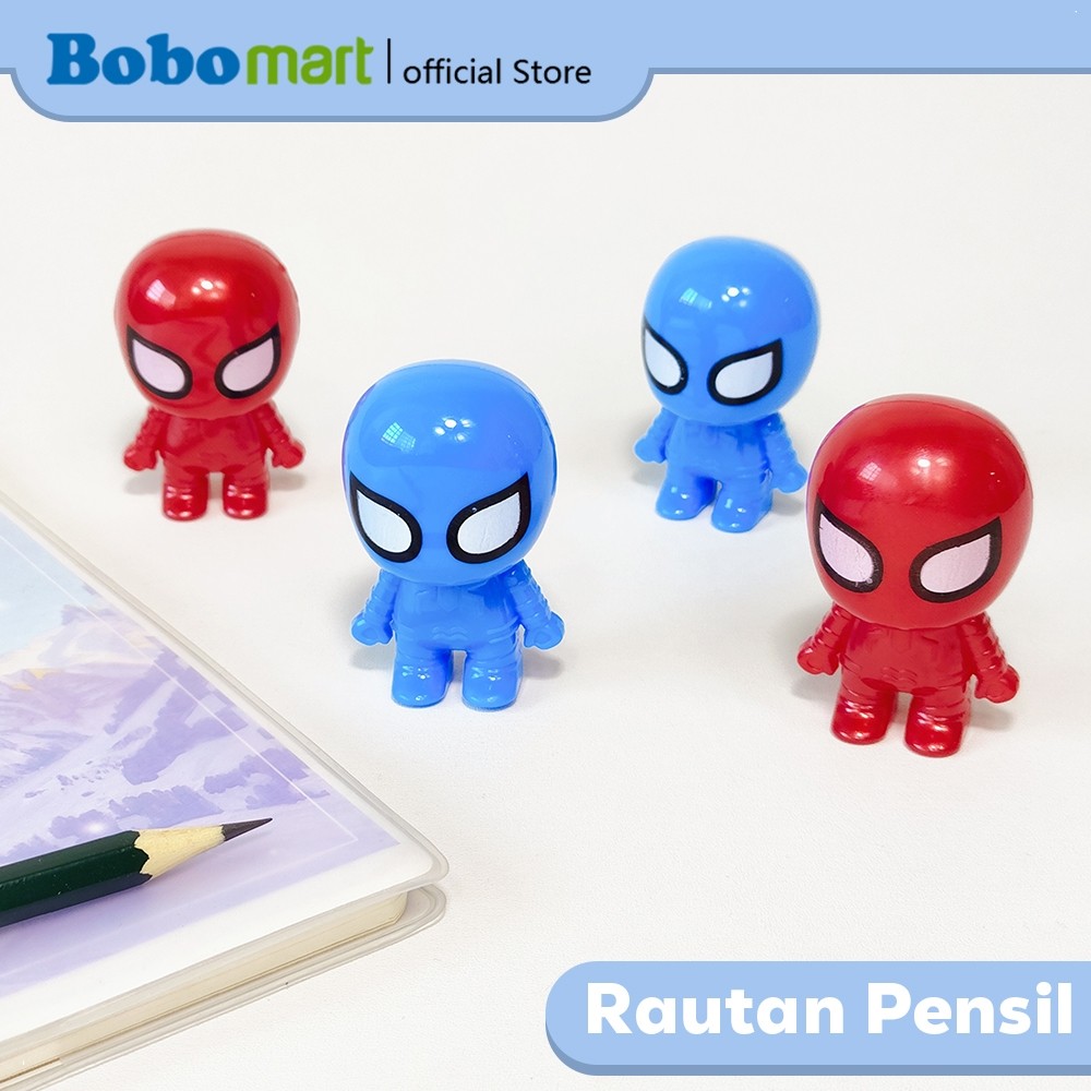 

BOBOMART Sharpener Rautan Serutan Spiderman Lucu Anak-Anak ZB-0618